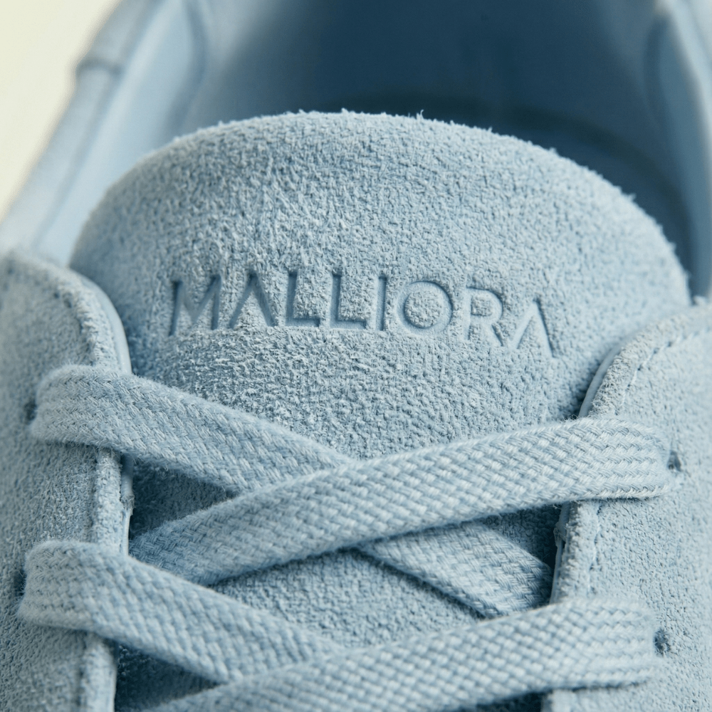 Sneaker Malliora in camoscio - Azzurro - MallioraMAL193456AZ0140