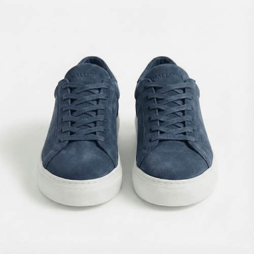 Sneaker Malliora in camoscio - Blu scuro - MallioraMAL193456BS0140