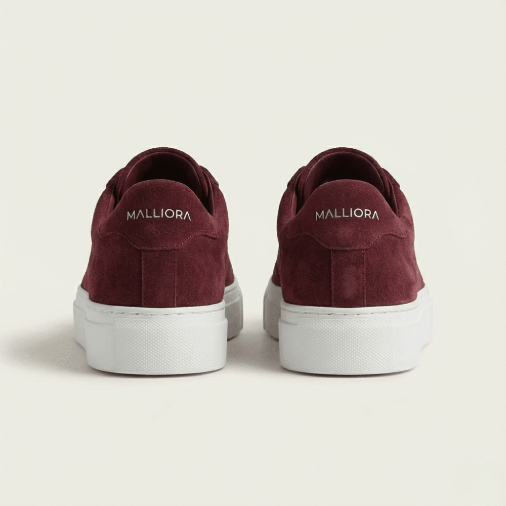 Sneaker Malliora in camoscio - Bordeaux - MallioraMAL193456BN0140