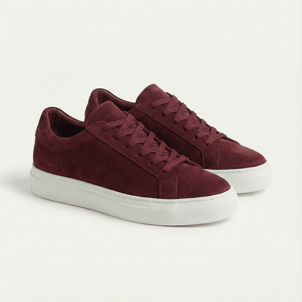 Sneaker Malliora in camoscio - Bordeaux - MallioraMAL193456BN0140