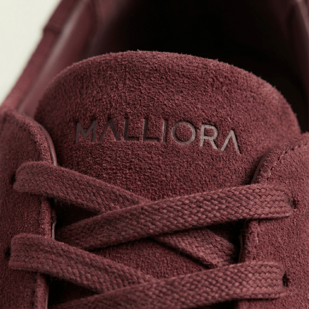Sneaker Malliora in camoscio - Bordeaux - MallioraMAL193456BN0140