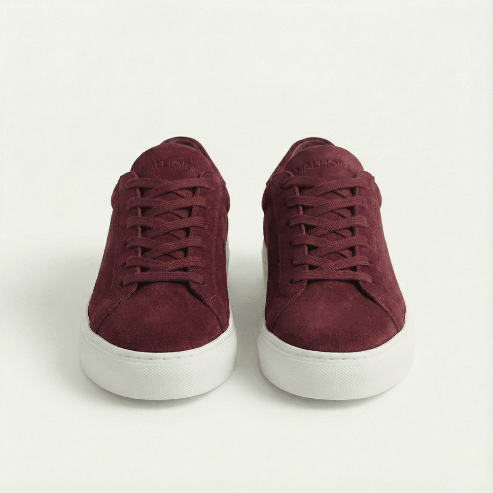 Sneaker Malliora in camoscio - Bordeaux - MallioraMAL193456BN0140