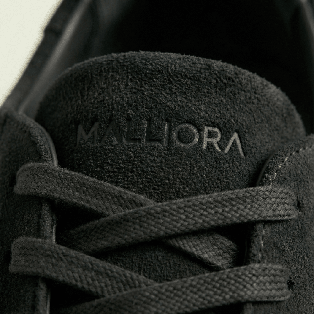 Sneaker Malliora in camoscio - Nero - MallioraMAL193456NR0140