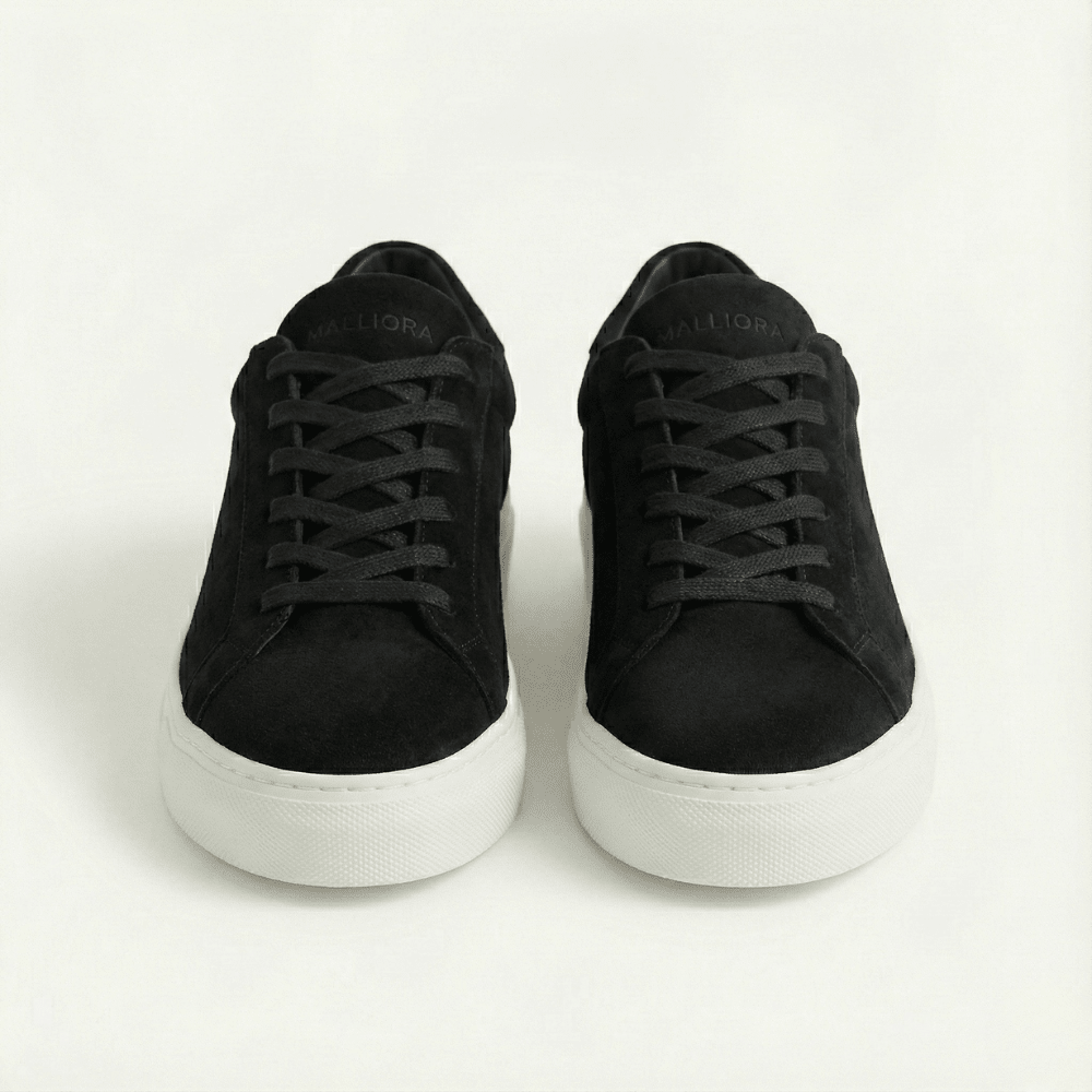 Sneaker Malliora in camoscio - Nero - MallioraMAL193456NR0140