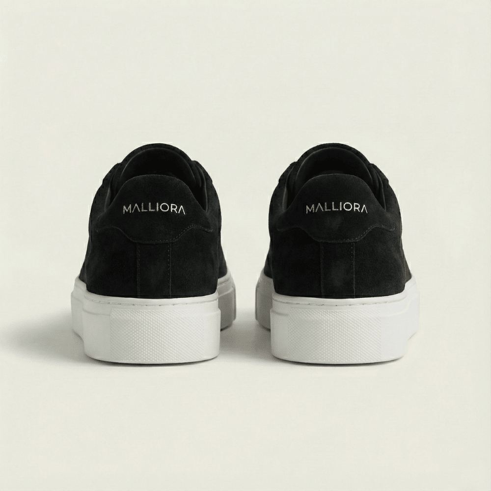 Sneaker Malliora in camoscio - Nero - MallioraMAL193456NR0140