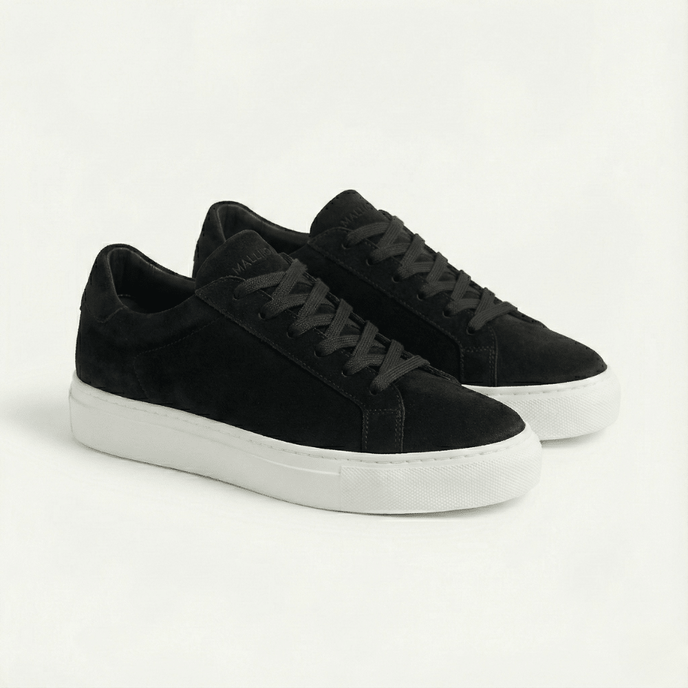 Sneaker Malliora in camoscio - Nero - MallioraMAL193456NR0140