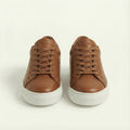 Sneaker Malliora in pelle pieno fiore - Marrone - MallioraMALPL193456MR0140